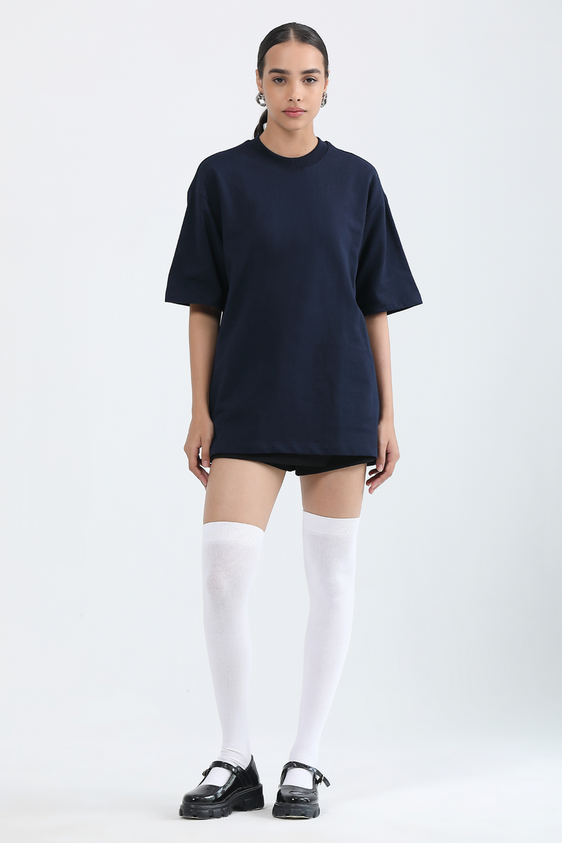 Oversized Essential Tee - Midnight