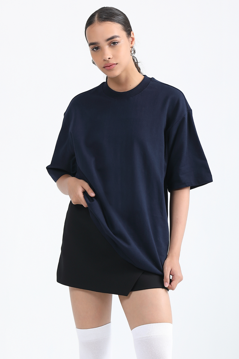 Oversized Essential Tee - Midnight