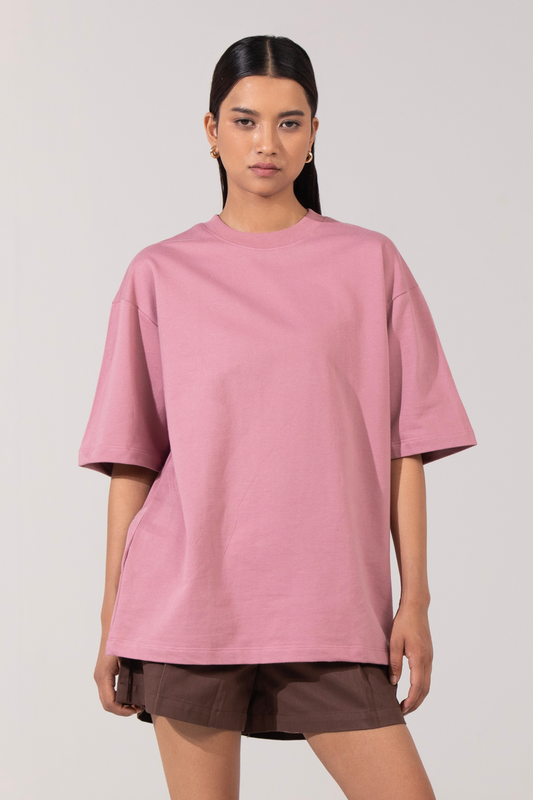 Oversized Essential Tee - Bloom