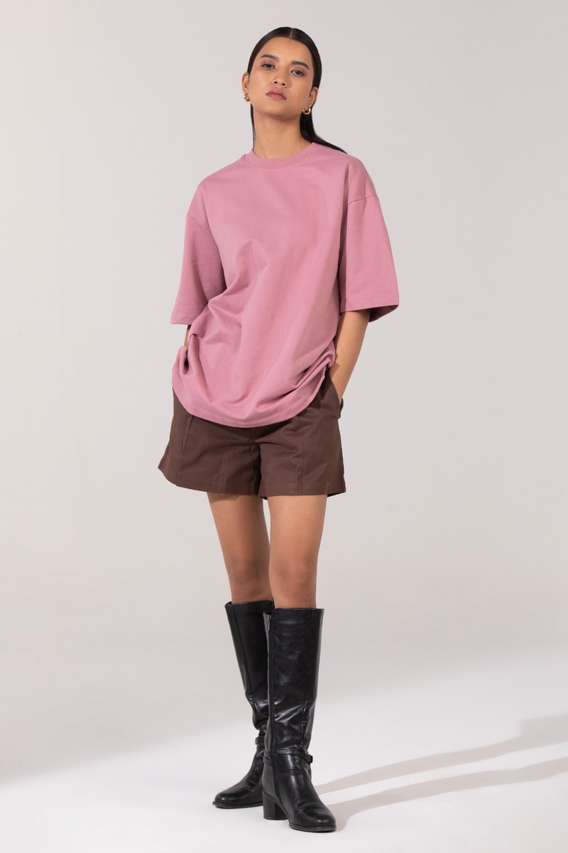 Oversized Essential Tee - Bloom