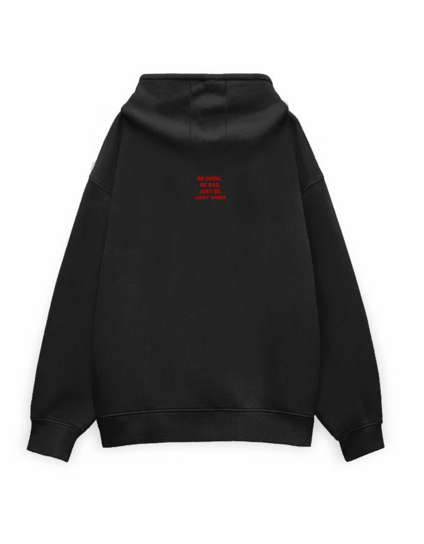 Saint Sinner Heavyweight Hoodie - Noir