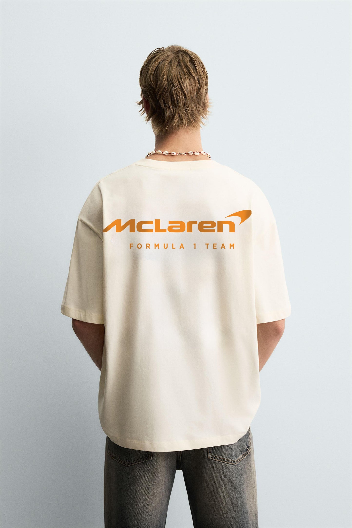 McLaren Oversized Tee - Ecru