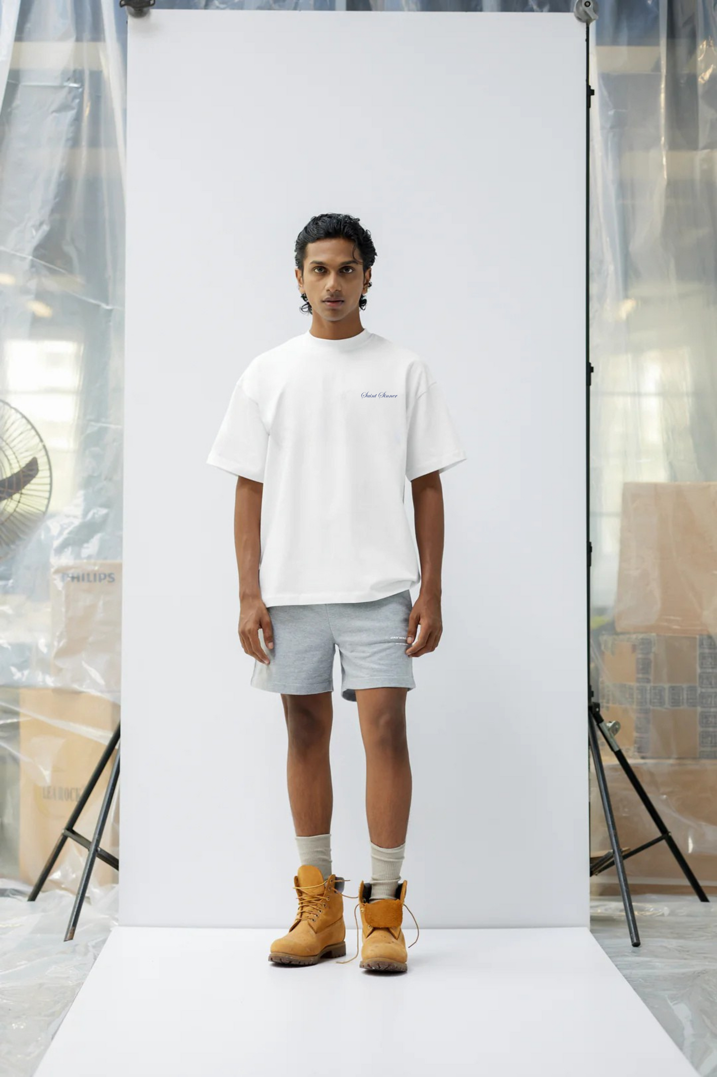 Horse Rider Oversized Tee - Pure