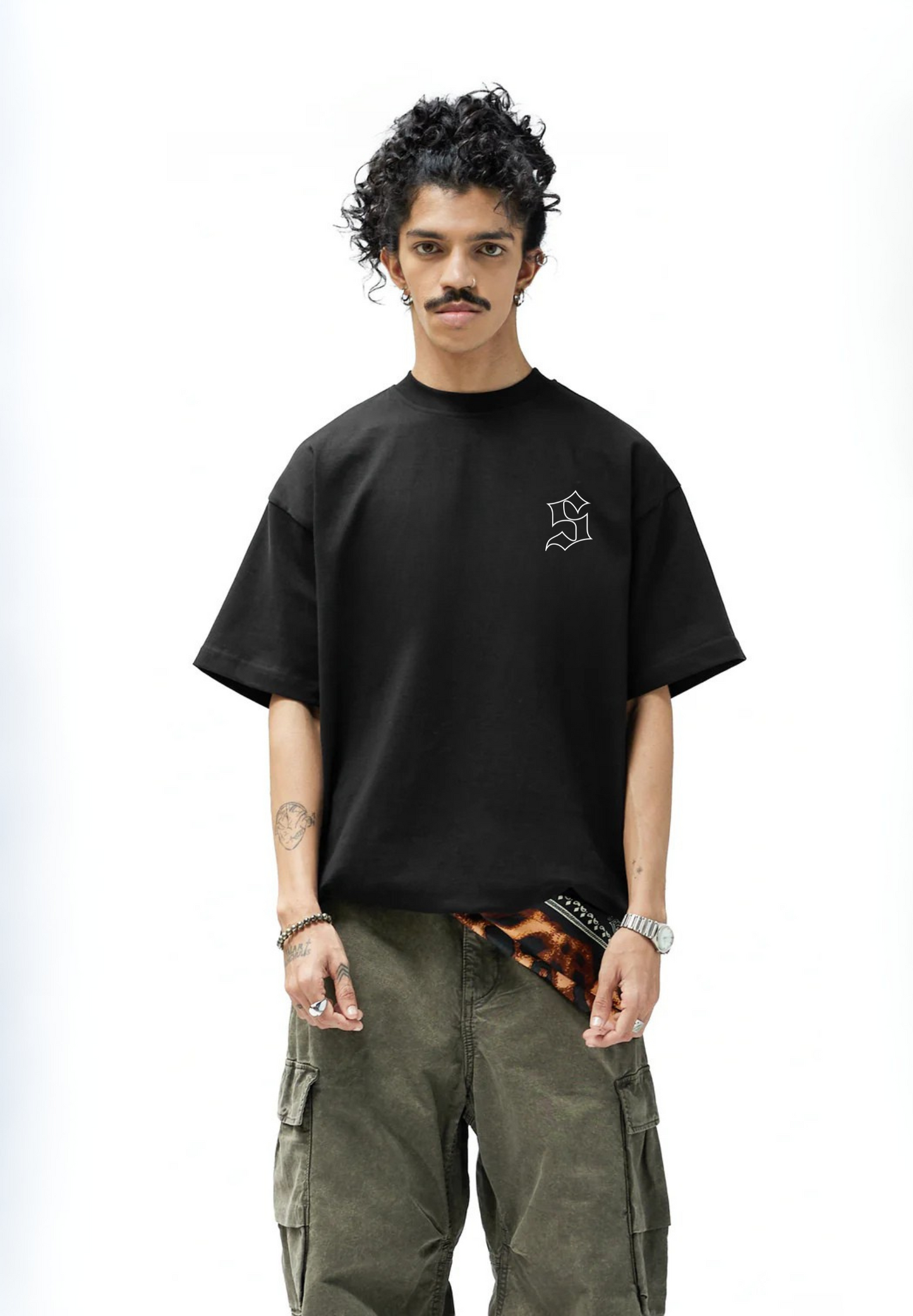 Saint Sinner Essential Statement Tee - Noir