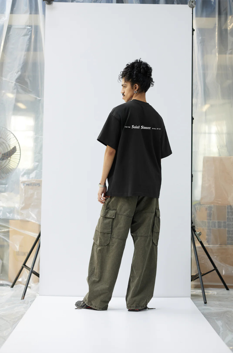 Saint Sinner Essential Statement Tee - Noir