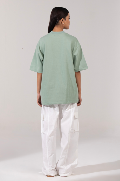 Oversized Essential Tee - Jade