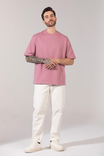 Oversized Heavyweight Essential Tee - Bloom