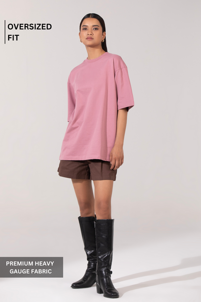 Oversized Essential Tee - Bloom