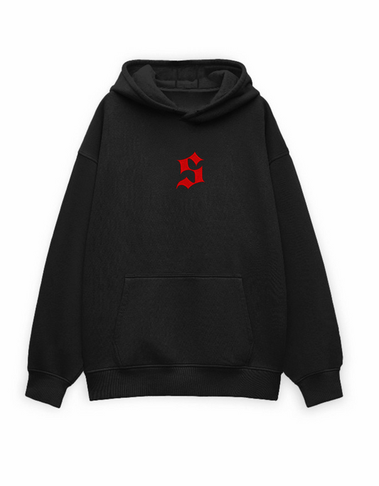 Saint Sinner Heavyweight Hoodie - Noir