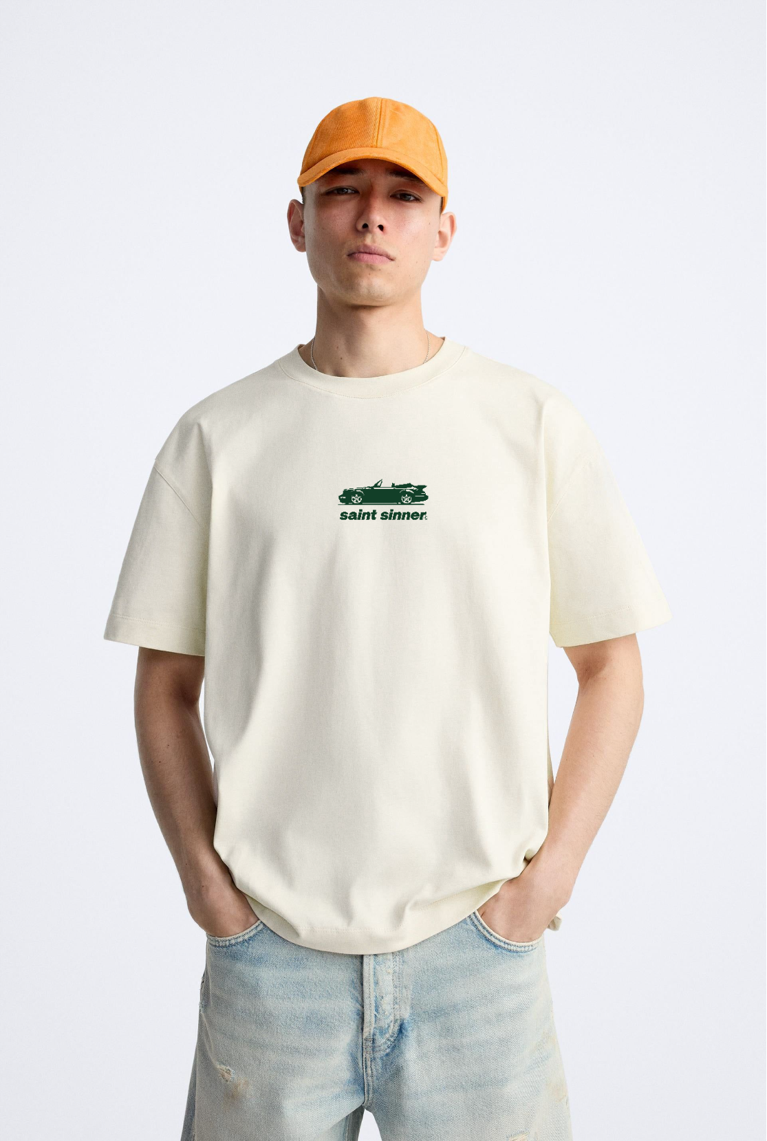 Porsche Topless Oversized Tee