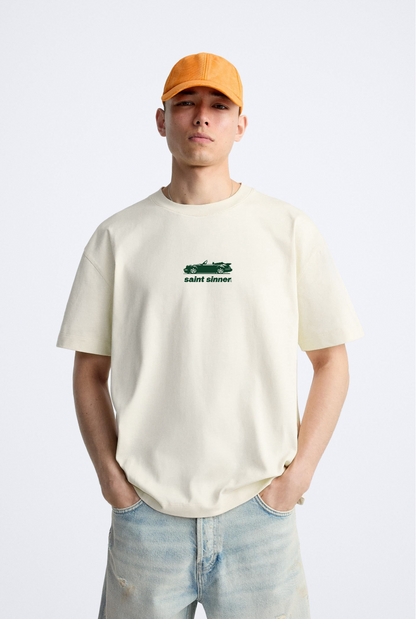 Porsche Topless Oversized Tee