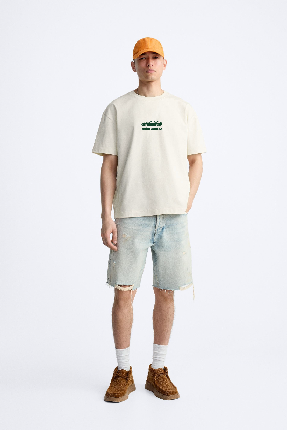Porsche Topless Oversized Tee